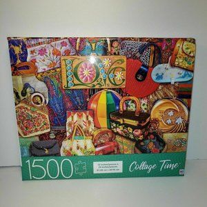 1500 Piece Jigsaw Puzzle Vintage Handbags